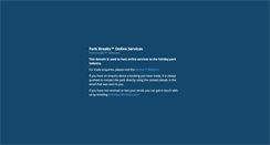 Desktop Screenshot of parkbreaks.com
