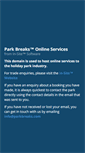 Mobile Screenshot of parkbreaks.com